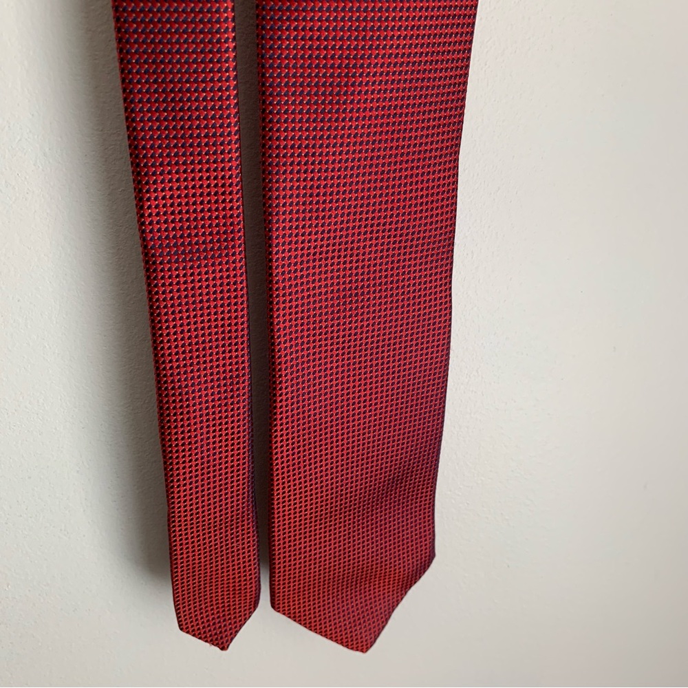 Robert Talbott Burgundy Patterned Tie - image 4